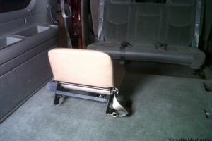 Design , Fabricate and Install Removable Jump Seat  for State Department WPS Training Vehicles 