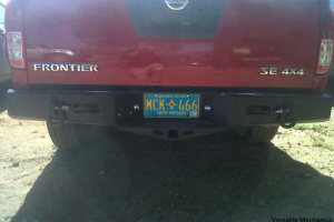 Installation of ShrockWorks Winch and Rear Bumpers and Skid Plates for State Dept WPS Training Fleet